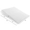 Hastings Home Folding Wedge Pillow Memory Foam with Bamboo Fiber Cover for Heartburn, Acid Reflux, Back Pain (Ivory) 245612GLB - alternate 3